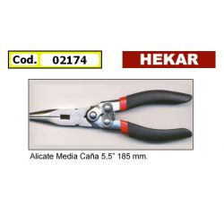 Alicate Media Caña 5,5” 185 mm.