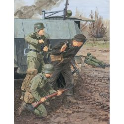 Panzer-Pionier-Bataillon 37, 1.Panzer-Division Leningrad 1941 (4 Figuras)
