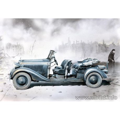 Polizei-Kübelsitzwagen ab 1937, German military car, WW II