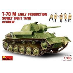 T-70 M EARLY PRODUCTION SOVIET LIGHT TANK + Tripulación