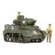U.S. M8 Howitzer Motor Carriage + 3 Figuras