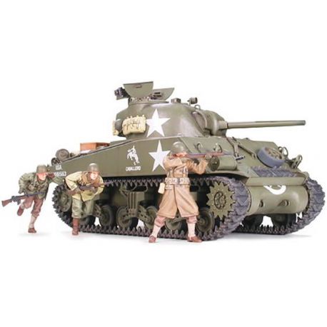 U.S. Medium Tank M4A3 Sherman 75mm Gun Late Production - Tamiya 35250