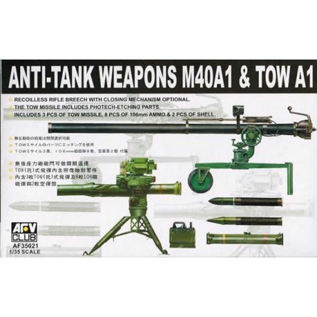 Armas Antitanque M40A1 y TOW A1