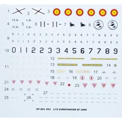 Calca Española Eurofighter EF2000 Typhoon 1:72