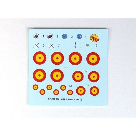 Calca Española para T-6G Texan 1:72