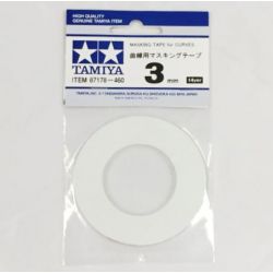 Cinta de enmascarar para curvas 3 mm