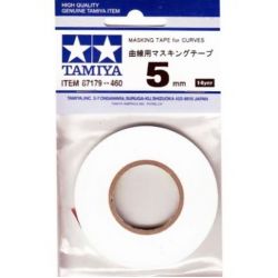 Cinta de enmascarar para curvas 5 mm