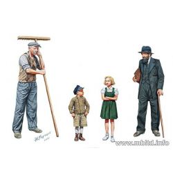 Civilians, Western region, WW II era