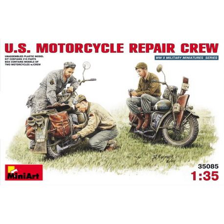 Equipo de Reparación y Motos Harley Davidson WLA