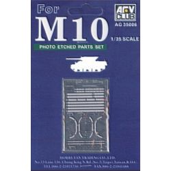 Fotograbado metalico para tanque M10.