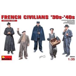 French Civilians `30s-`40s