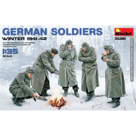 German Soldiers Winter 1941-42