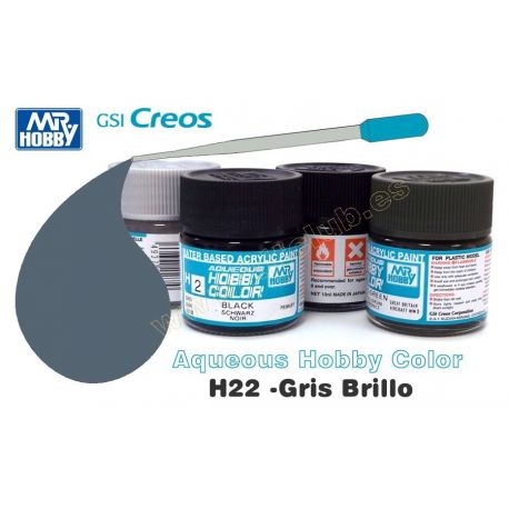 H22-Gris Brillo