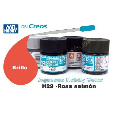 H29-Rosa Salmón Brillo