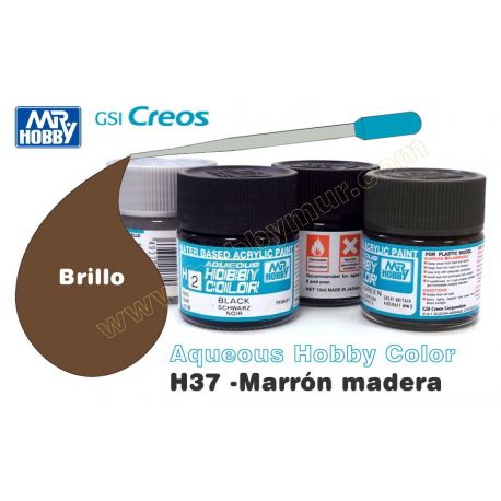 H37-Marrón Madera Brillo