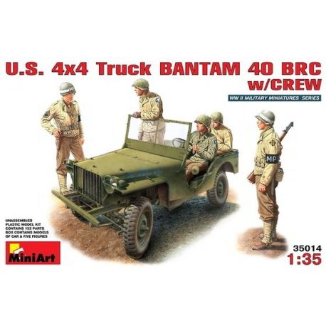 Jeep Bantam 40 BCR con Tripulación