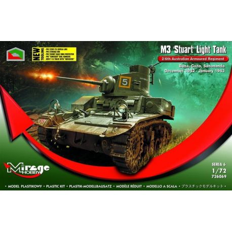 M3 "STUART" Light Tank 2/6th Australian Armoured Regiment