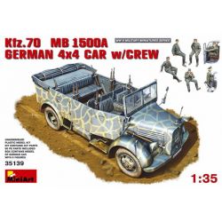 Mercedes Benz L1500A Kfz.70 With Crew (6 figuras)
