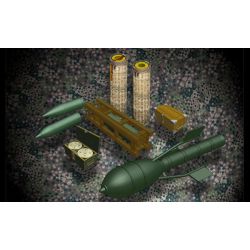 Munición 15cm y Accesorios para cañón sIG33.