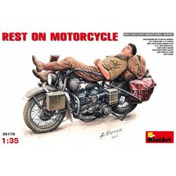 Rest on Motorcycle