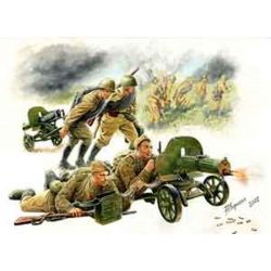 Soviet machineguns with Crew WWII