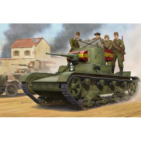 Tanque T-26 Mod. 1935 - Guerra Civil Española