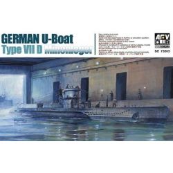 Submarino Aleman U-Boat VII D Minenleger.