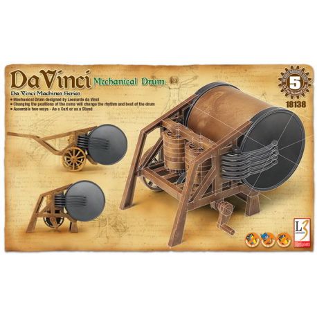 Tambor Mecánico - Leonardo da Vinci