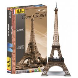 Torre Eiffel -Set con pinturas y pegamento