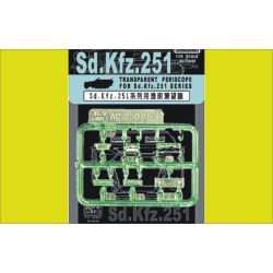 Transparent Periscopes for Sd.Kfz.251 Series