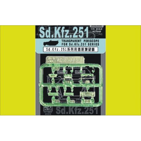 Transparent Periscopes for Sd.Kfz.251 Series