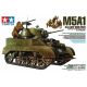 U.S. Light Tank M5A1 + 4 Figuras