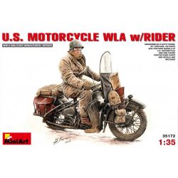 U.S. Motorcycle WLA w/Rider