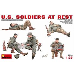 U.S. Soldiers at Rest