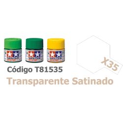 X-35 Barniz Transparente, Satinado