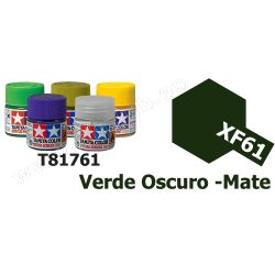 XF-61 Pintura acrilica Verde Oscuro, Mate