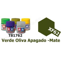 XF-62 Pintura Acrilica Verde Oliva Apagado, Mate