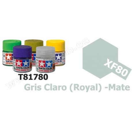 XF-80 Pintura Acrilica Gris Royal Navy, Mate