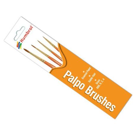 Pinceles PALPO -Pack (nº 000/0/2/4)