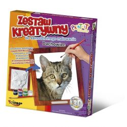 Set de Pintura 3D - Gato común