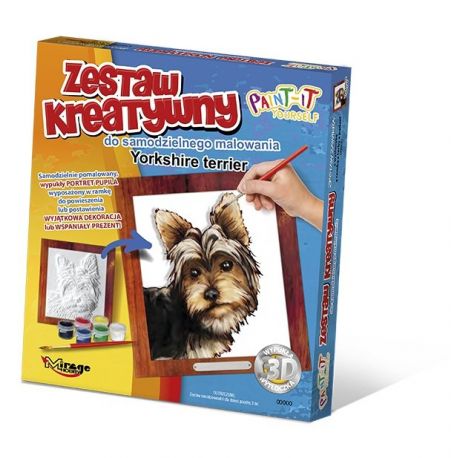 Set de Pintura 3D - Yorkshire terrier