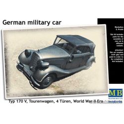 German military car, Typ 170 V, Tourenwagen, 4 Türen, 1937-1940