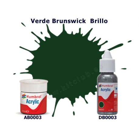 Verde Brunswick Brillo - Humbrol 0003