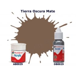 Tierra Oscura Mate - Humbrol 0029
