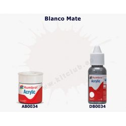 Blanco Mate - Humbrol 0034