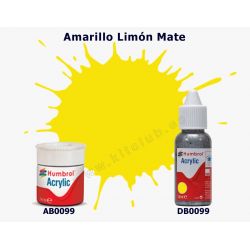 Amarillo Limón Mate - Humbrol 0099