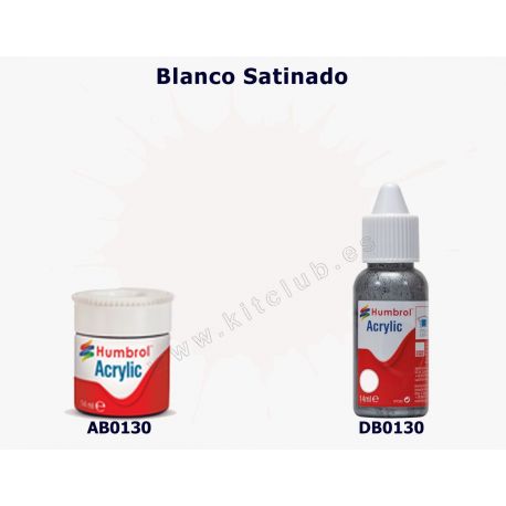 Blanco Satinado - Humbrol 0130