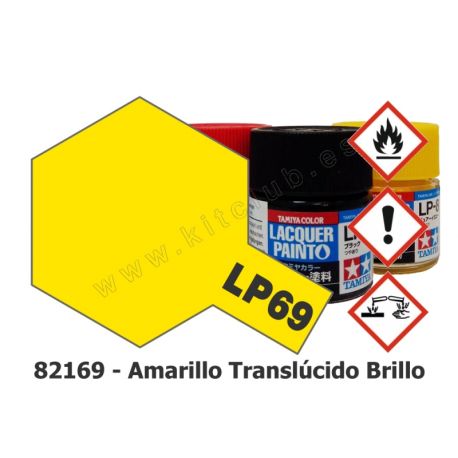 LP-69 Amarillo Translúcido - Brillo