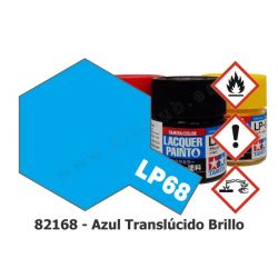 LP-68 Azul Translúcido - Brillo