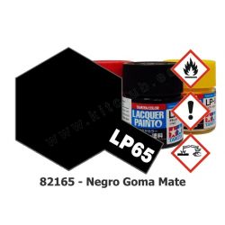 LP-65 Negro Goma - Mate